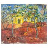 Attr. VINCENT VAN GOGH Dutch 1853-1890 Oil Canvas
