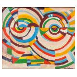 SONIA DELAUNAY French 1885-1979 Oil on Canvas