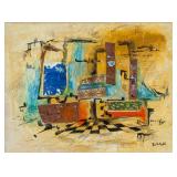DIETER ROTH German 1930-1998 Oil on Canvas
