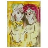 BELA KADAR Hungarian 1877-1956 Oil on Canvas