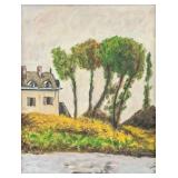 FIORENZO TOMEA Italian 1910-1960 Oil on Board