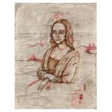 LEONARDO DA VINCI Italian 1452-1519 manner of OOC