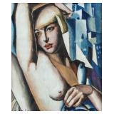 TAMARA DE LEMPICKA Polish 1898-1980 Oil on Paper