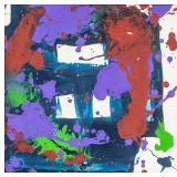 SAM FRANCIS American 1923-1994 OOC Abstract