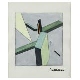 EL LISSITZKY Russian 1890-1941 Mixed Media Paper
