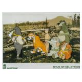 BANKSY UK b.1974 Save or Delete Greenpeace Poster