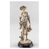 GIUSEPPE ARMANI Italy 12" Figurines Peasant Boy
