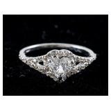 0.40ct Heart Cut Diamond Ring CRV $4500