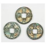 1068-1077 Northern Song Xining Yuanbao 3 Assorted