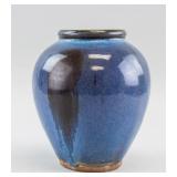 Chinese Junyao Style Flambe Glazed Porcelain Jar
