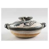 Japanese Pottery Bowl with MADE IN JAPAN Mark