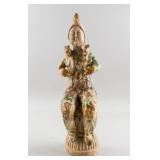 Chinese Sancai Pottery Immortal Statue