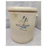 4 gallon vintage crock