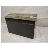 Wood crate 10.5 x14x 9