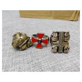 Two rings and other piece