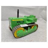 John Deere track tractor possibly handmade locally