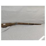 Antique gun wood wall hanger no ship
