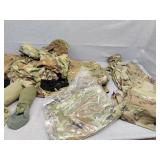 Military style clothing 4 pairs of pants, jacket