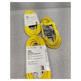 Three new 25 foot tension cords