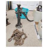 Chain and vintage Jack