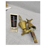2  sink handles and thermometer Britt Ia no ship
