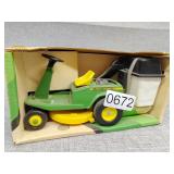 John Deere lawn mower display