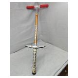 37-in tall metal pogo stick
