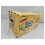 Empty beer bottles in Bud light box you no ship