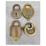 Rock Island, Southern Pacific and other padlocks