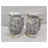 Coors beer steins