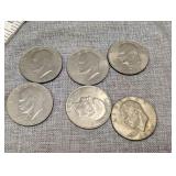 Six ike dollars