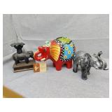 Elephant decor one is coin bank