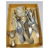 Silver looking items maybe silver plate
