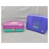 Two vintage caboodles