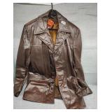 Leather jacket looks great shape