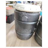 Plastic barrel