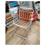 Four outdoor chairs