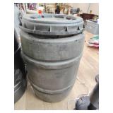 Plastic barrel