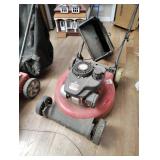 21-in push mower motor rolls over untested