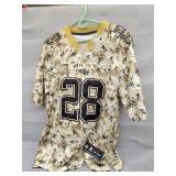 Peterson number 28 Jersey size 44