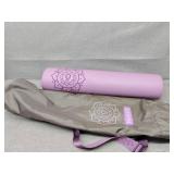 Yoga mat with carry bag