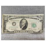 1950 $10 bill
