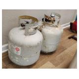 Two empty propane tanks no ship