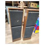 Pair of sound design speakers 39X11x7