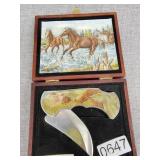 Horse decorative pocket knife