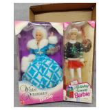Two vintage Barbies