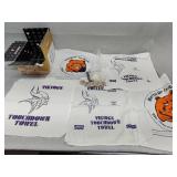 Vikings handkerchiefs and kanawha  memorabilia