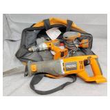 Rigid cordless tools no batteries sander plugin