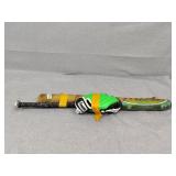 Wood bat , aluminum bat and small glove