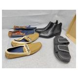 4 pairs of shoes